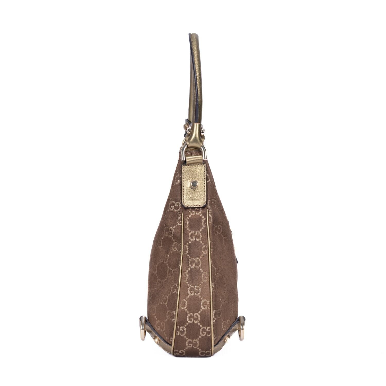 Gucci Abbey D-Sling Brown Monogram Canvas Handbag — view 4