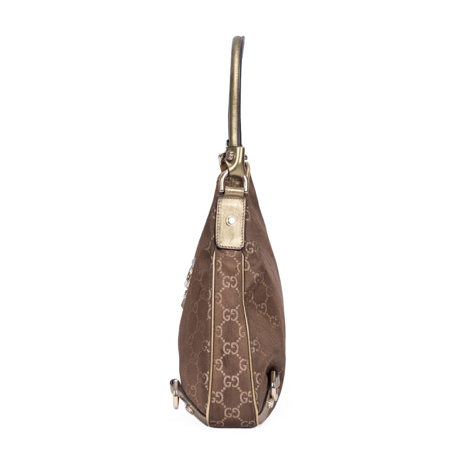 Gucci Abbey D-Sling Brown Monogram Canvas Handbag — view 3