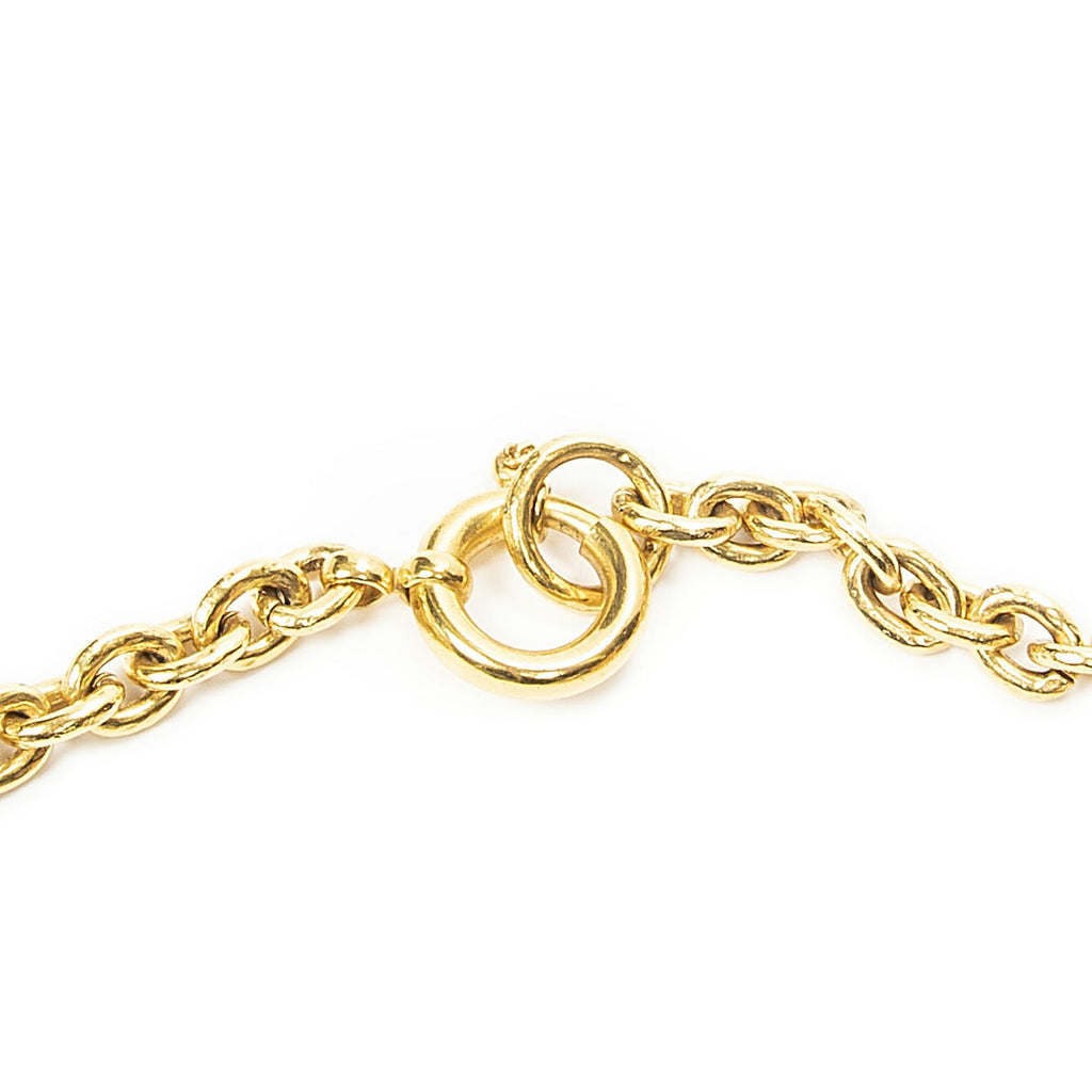 Chanel CC Cross Bell Pendant Gold Plated — view 3