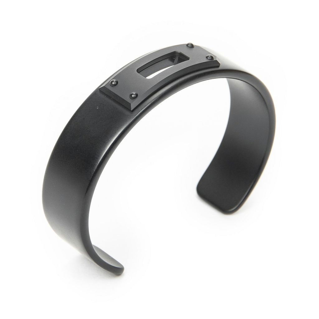 Hermes Kelly So Black Bangle Aluminuma Bracelet