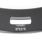 Hermes Kelly So Black Bangle Aluminuma Bracelet — view 4