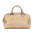 Loeweamazona 28 Tote Gold Calfskin Leather