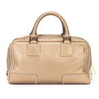 Loeweamazona 28 Tote Gold Calfskin Leather — view 5