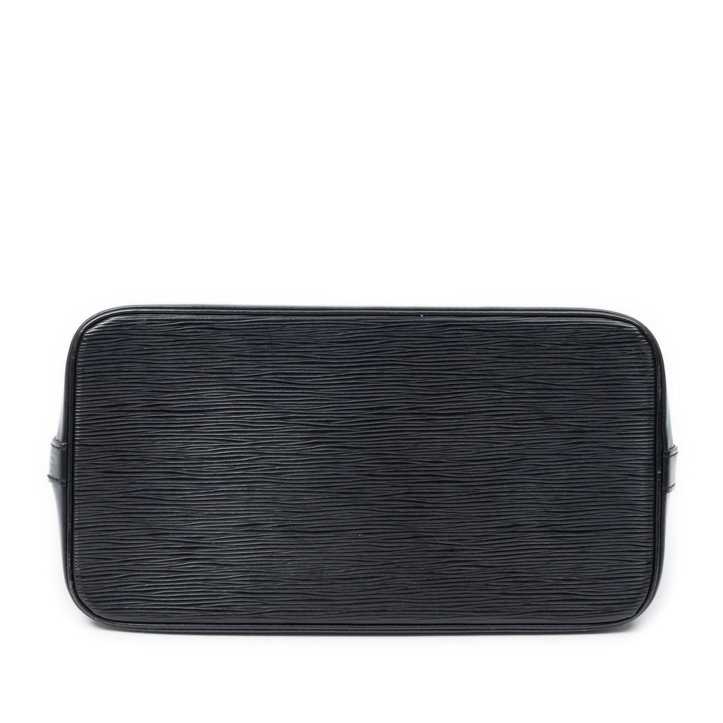 Louis Vuitton Alma Black Epi Handbag — view 6