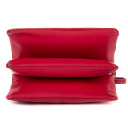 Celine Large Trio Crossbody Red Lambskin Leather — view 6