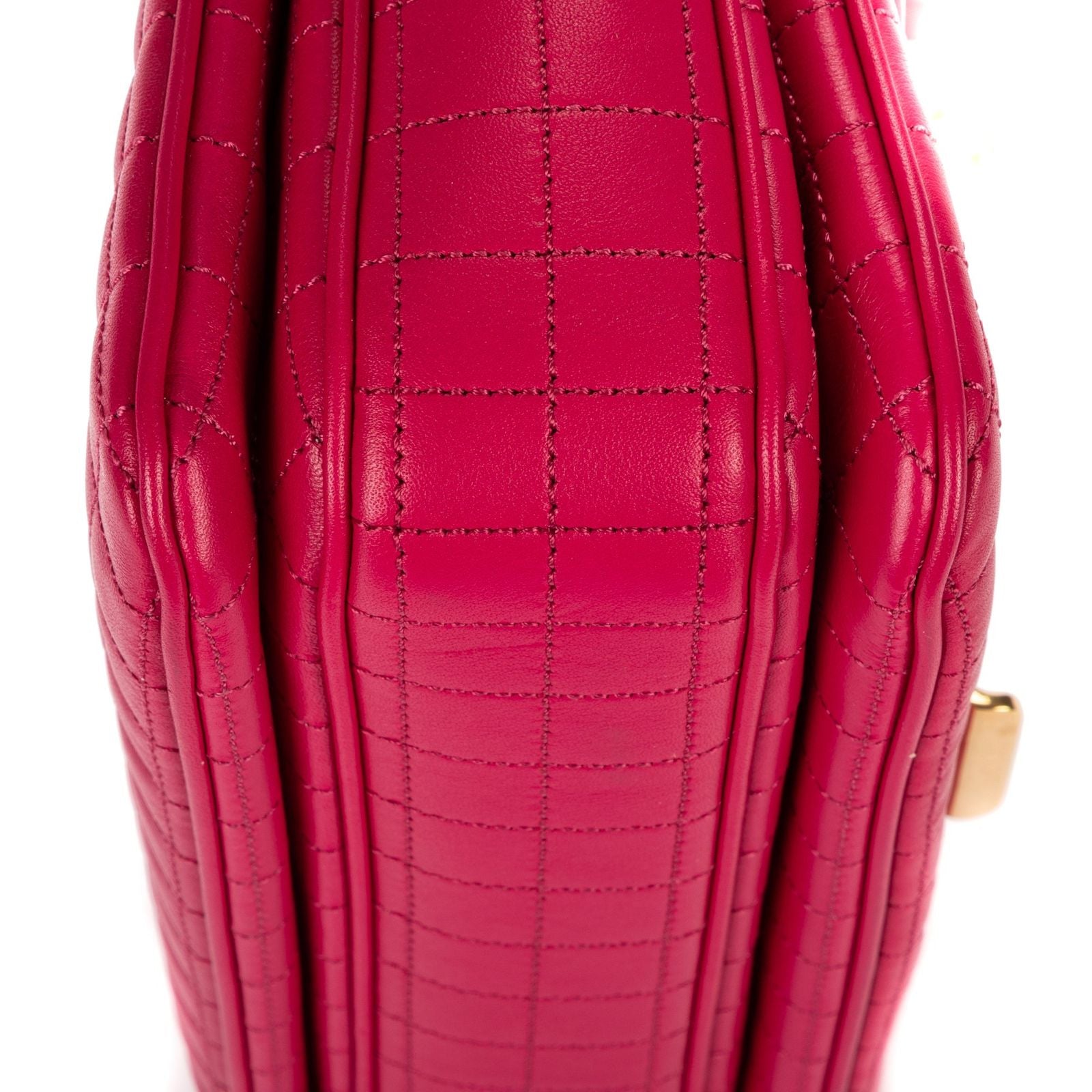 Celine Flap Cross Belt Bag Pink Matelasse We Blazer — view 8