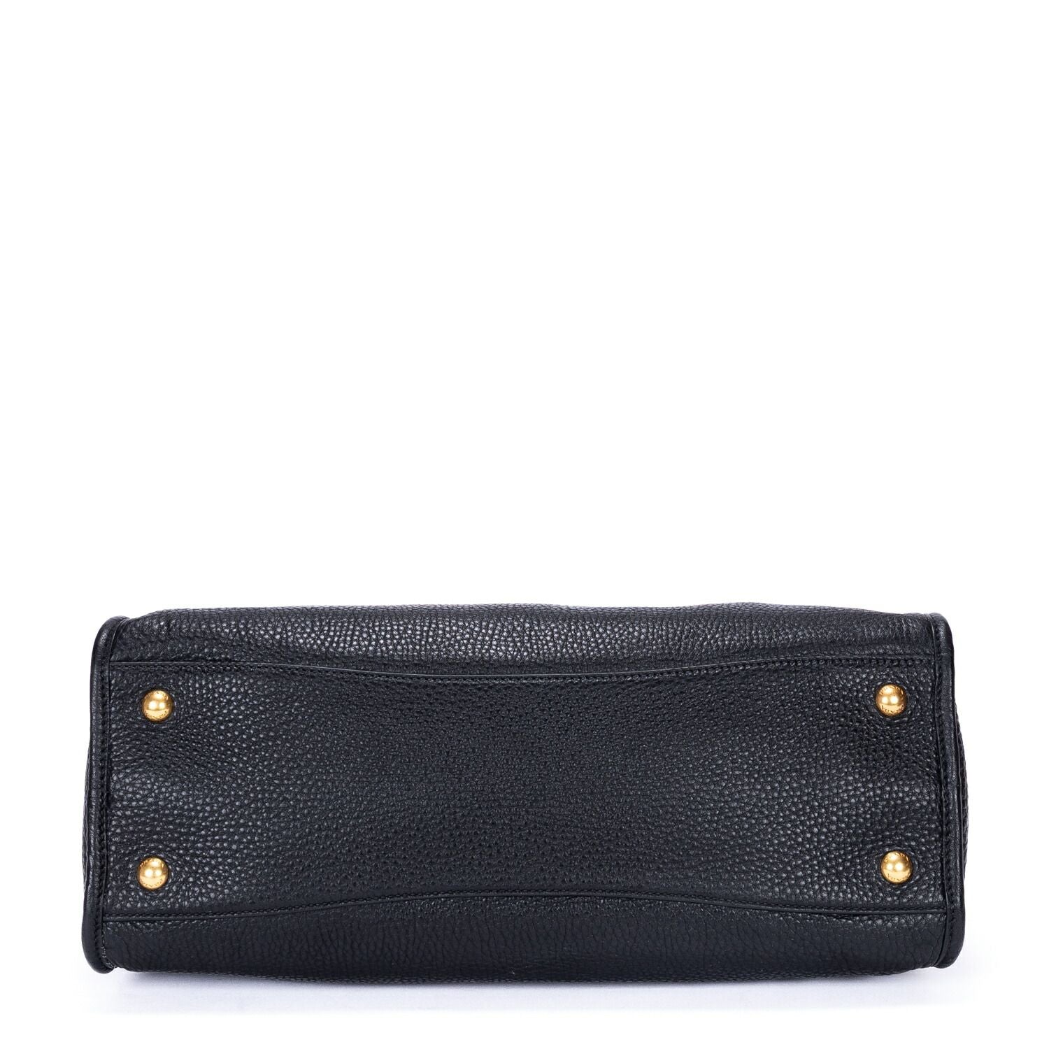 Prada Motor Tote Black Vitello Dyno — view 6