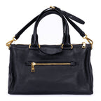 Prada Motor Tote Black Vitello Dyno — view 5