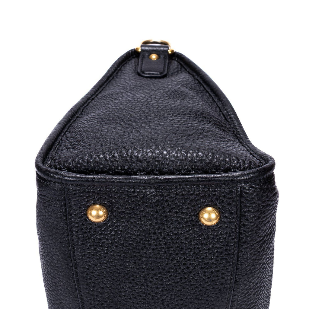Prada Motor Tote Black Vitello Dyno — view 7