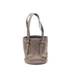 Louis Vuitton Micro Mini Bucket Taupe Monogram Satin — view 5
