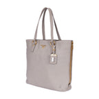 Prada Side Zip Tote Gray Vitello Dyno — view 2