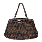 Fendi Mix Tote Brown Zucca Canvas