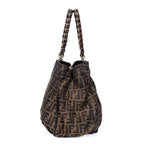 Fendi Mix Tote Brown Zucca Canvas — view 4