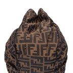 Fendi Mix Tote Brown Zucca Canvas — view 8