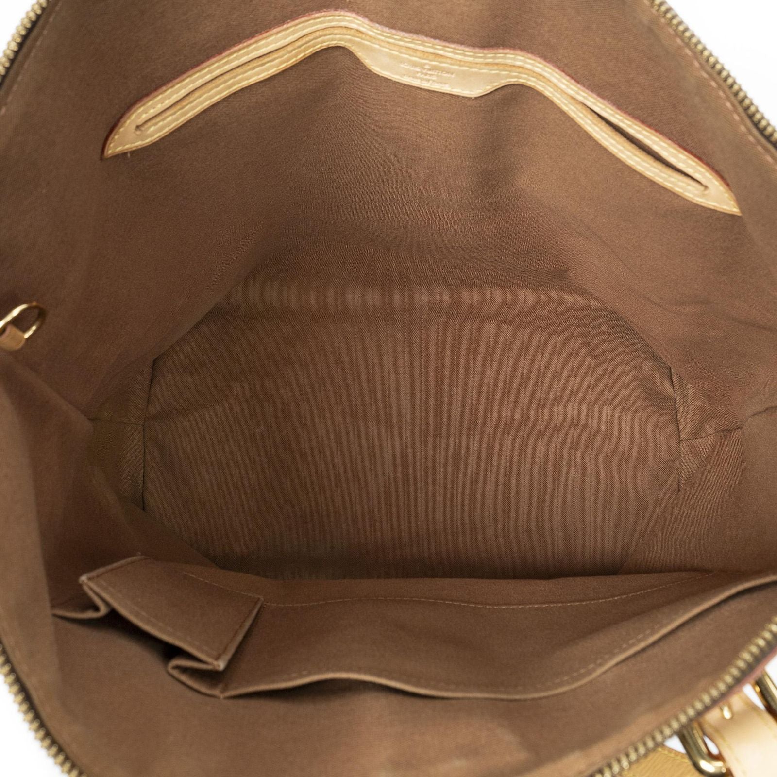 Louis Vuitton Palermo Brown Monogram Canvas Messenger — view 9