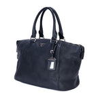 Prada Shopping Tote Black Vitello Daino — view 2