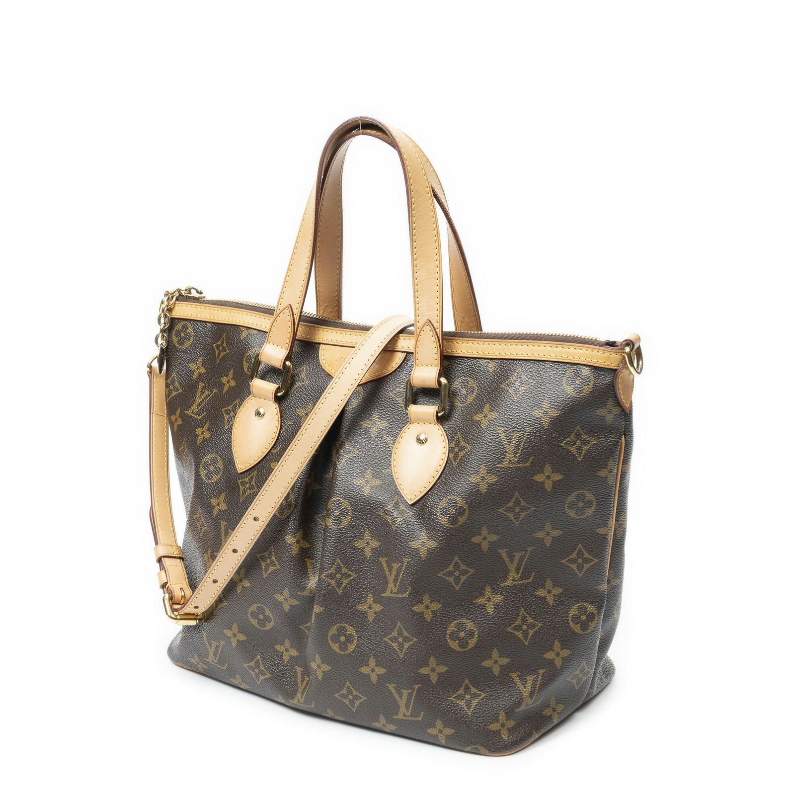 Louis Vuitton Palermo Brown Monogram Canvas Messenger — view 2