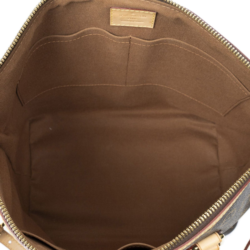 Louis Vuitton Palermo Brown Monogram Canvas Messenger — view 9