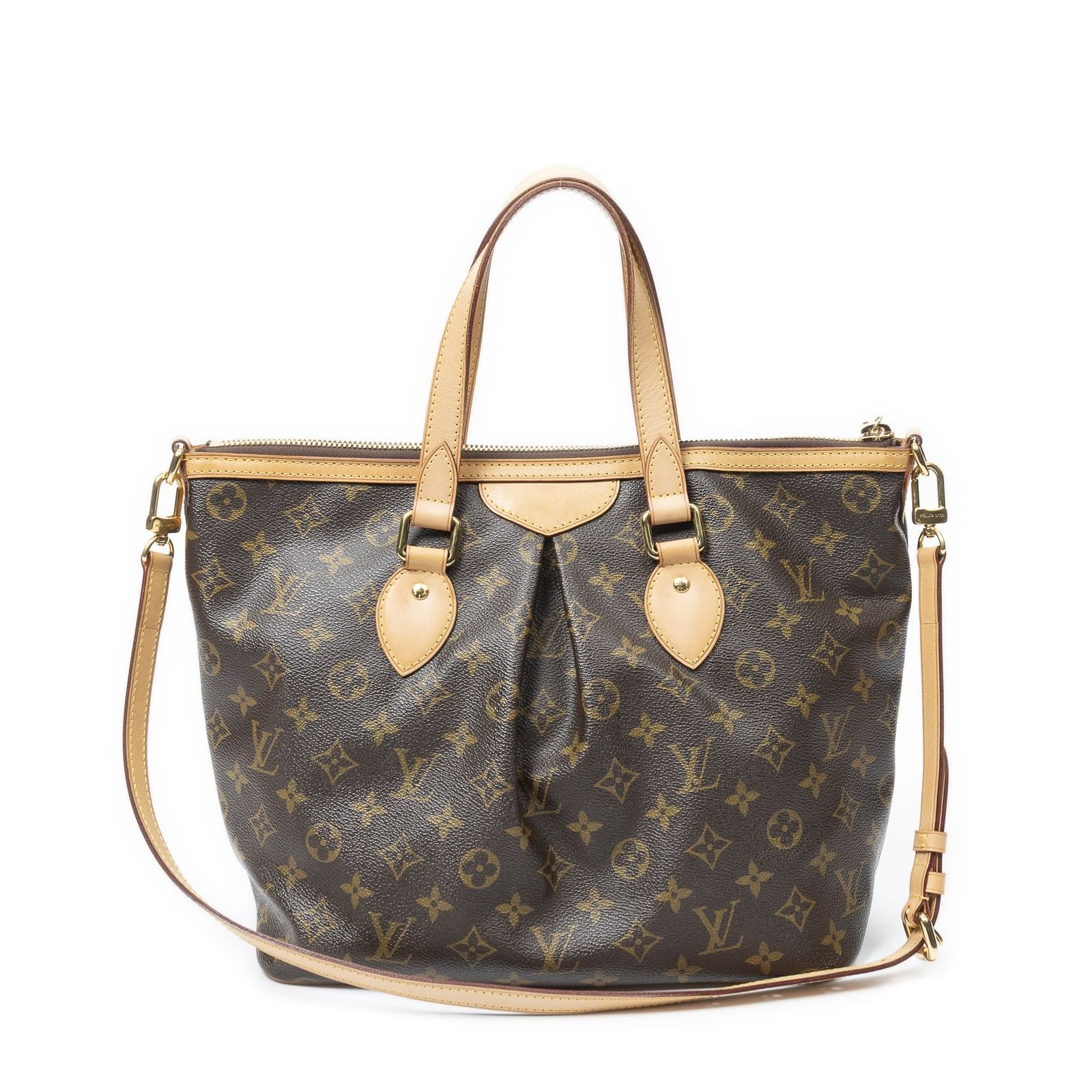 Louis Vuitton Palermo Brown Monogram Canvas Messenger — view 5