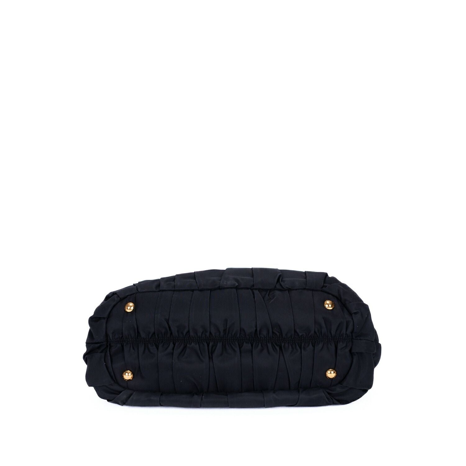 Prada Shopping Tote Black Tessuto Golf Canvas — view 6