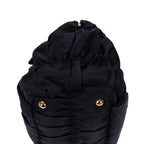 Prada Shopping Tote Black Tessuto Golf Canvas — view 7