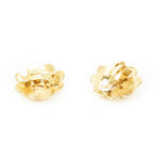 Chanel CC Logo Clip Type Earrings Gold Plated — view 2