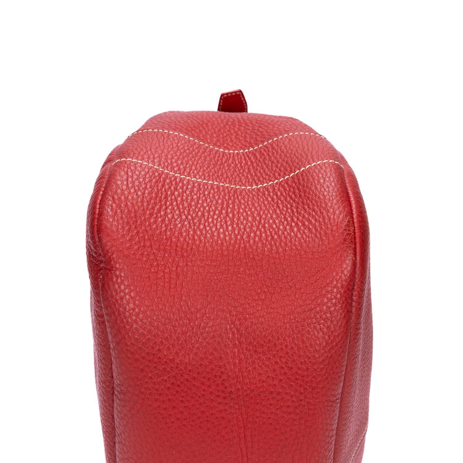 Prada Hobo Red Vitello Daino — view 8