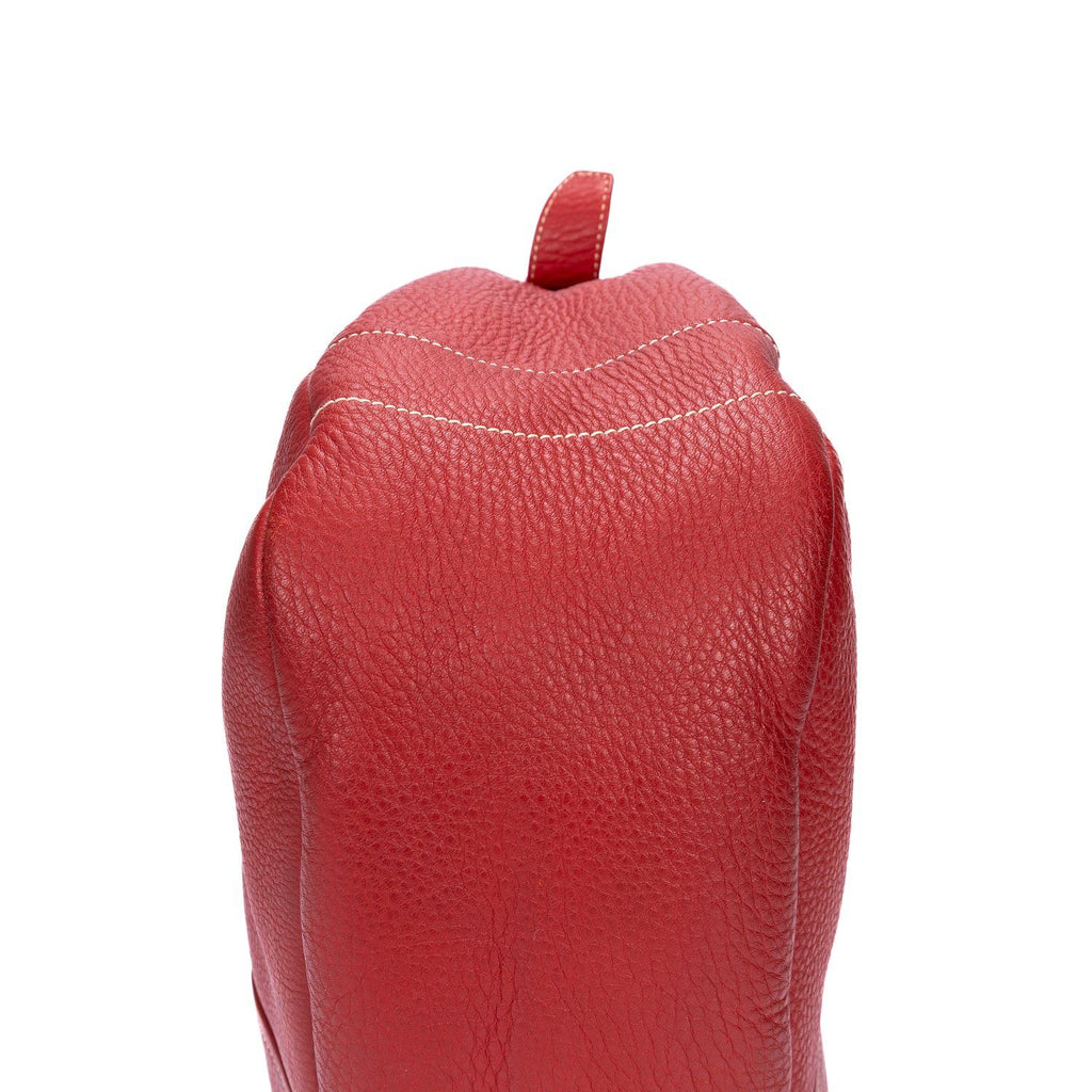 Prada Hobo Red Vitello Daino — view 7