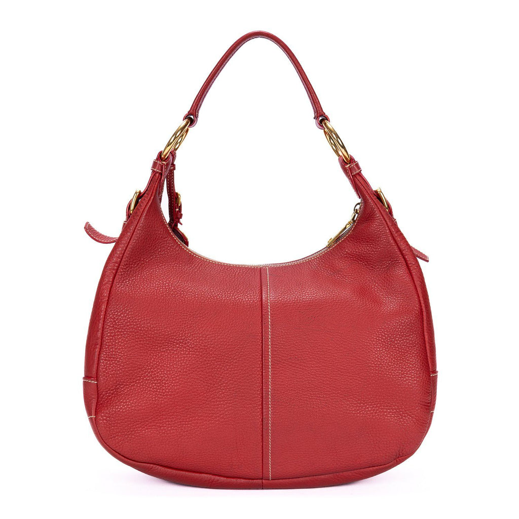 Prada Hobo Red Vitello Daino — view 5