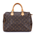 Louis Vuitton Speedy Brown Monogram Canvas Handbag