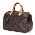 Louis Vuitton Speedy Brown Monogram Canvas Handbag — view 2