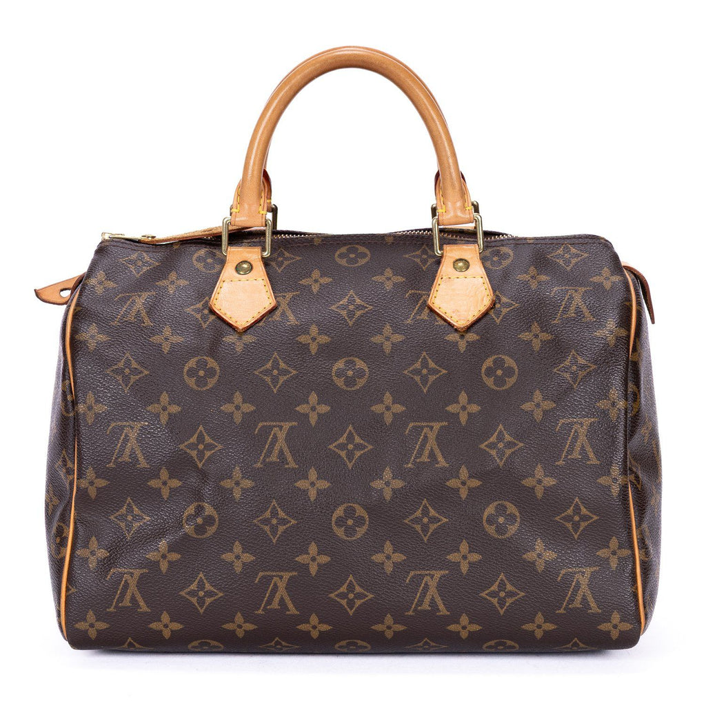 Louis Vuitton Speedy Brown Monogram Canvas Handbag — view 5