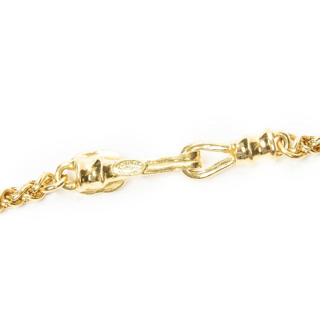 Chanel CC Paisley Pendant Gold Plated — view 4