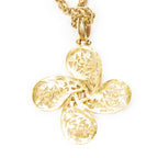 Chanel CC Paisley Pendant Gold Plated — view 3