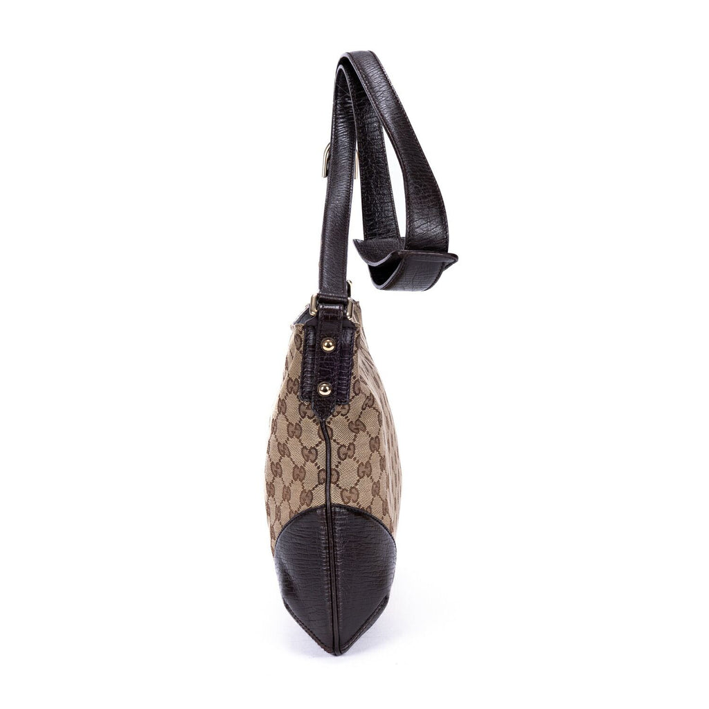Gucci Horsebit Hasler Crossbody Beige Brown Monogram Canvas — view 3