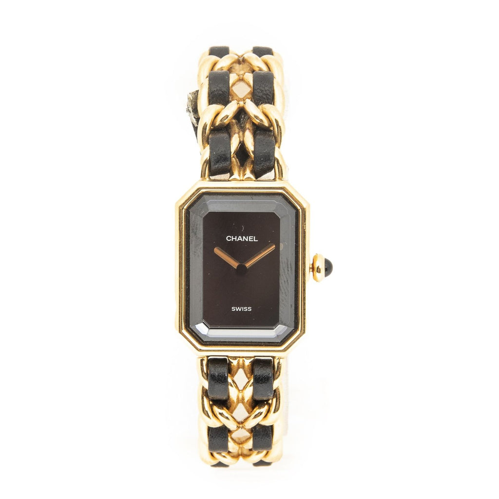 Chanel Premier Black Gold Plated Bracelet