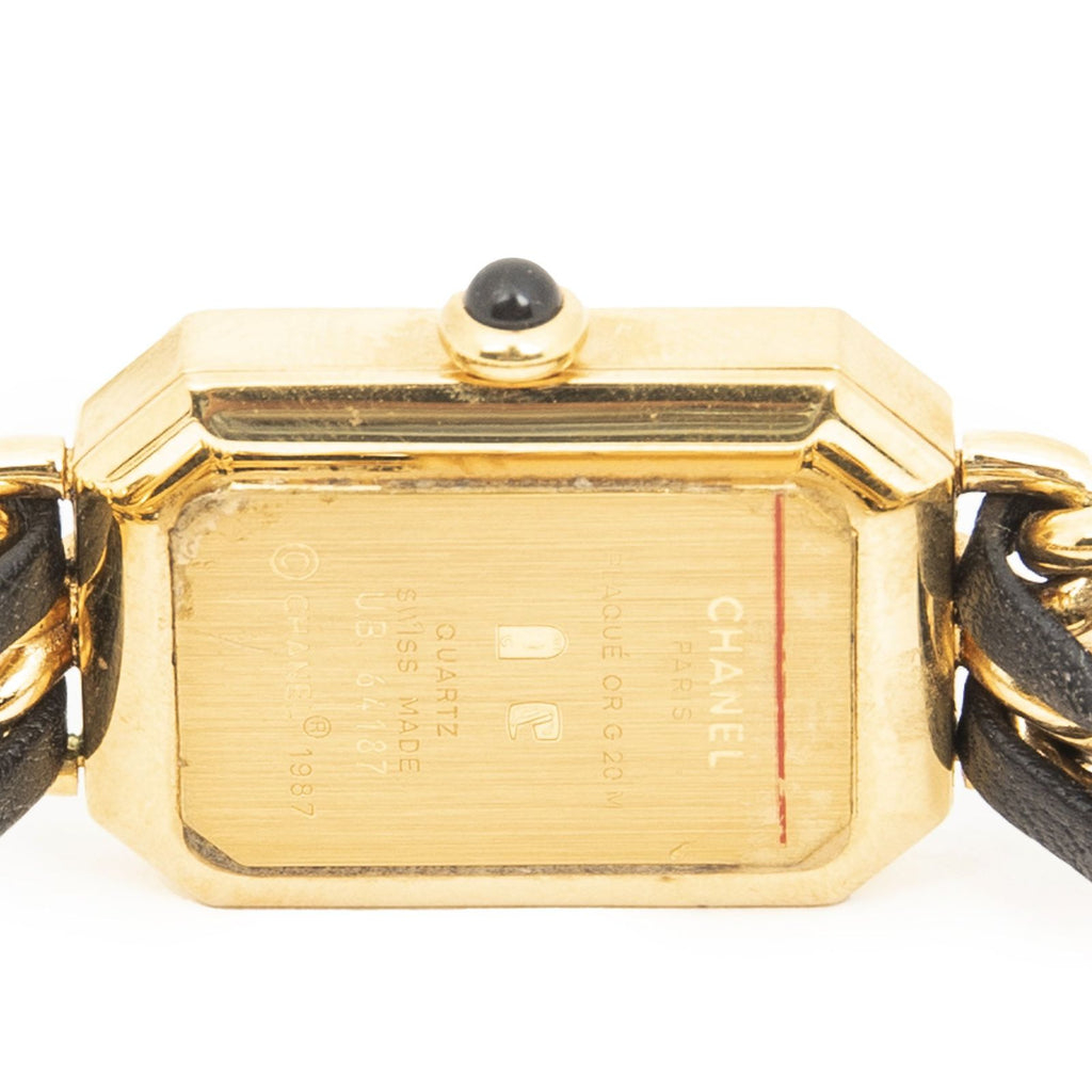 Chanel Premier Black Gold Plated Bracelet — view 4