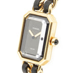 Chanel Premier Black Gold Plated Bracelet — view 2