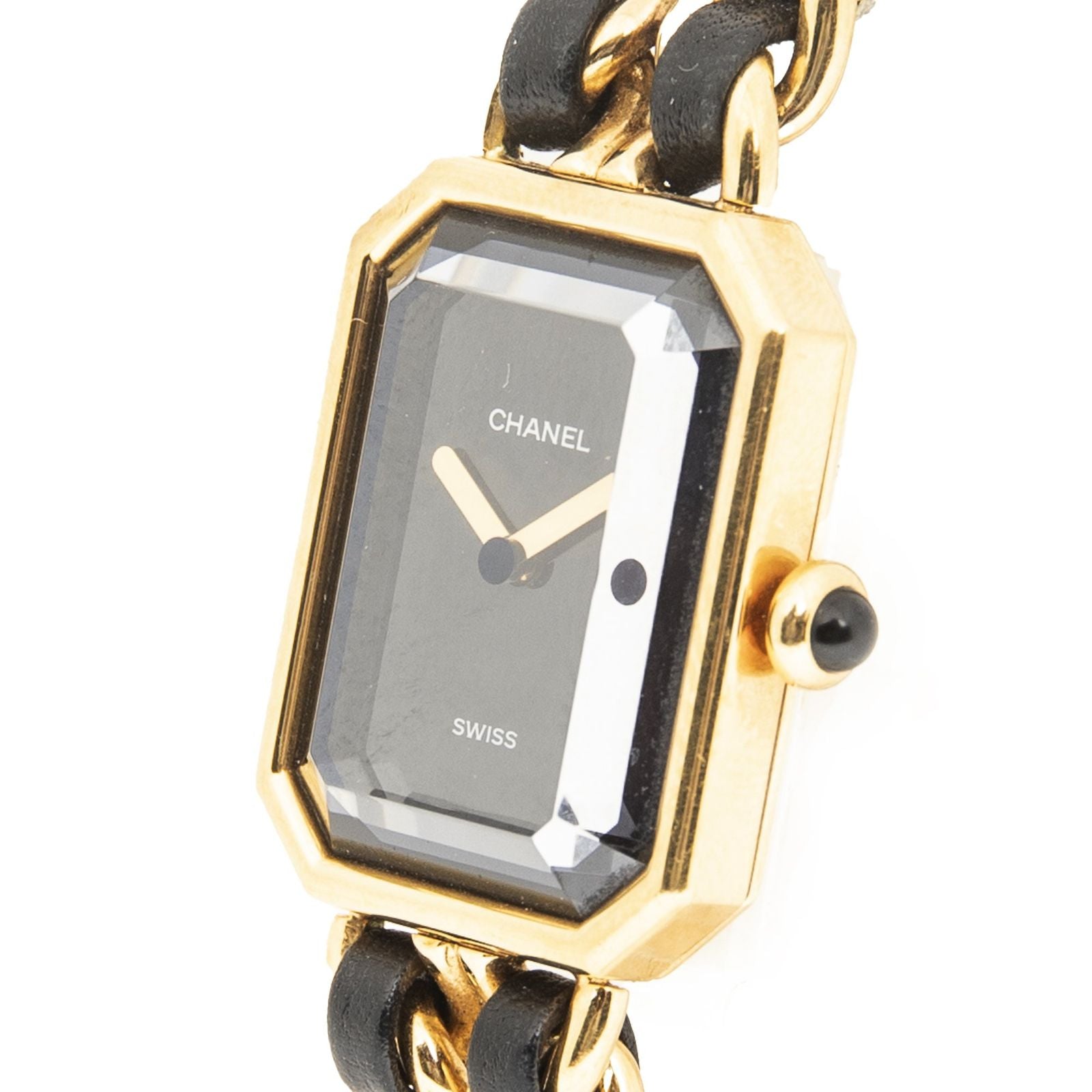 Chanel Premier Black Gold Plated Bracelet — view 2