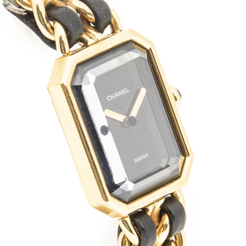 Chanel Premier Black Gold Plated Bracelet — view 3