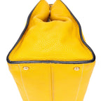 Prada Cabas Tote Yellow Vitello Daino — view 8