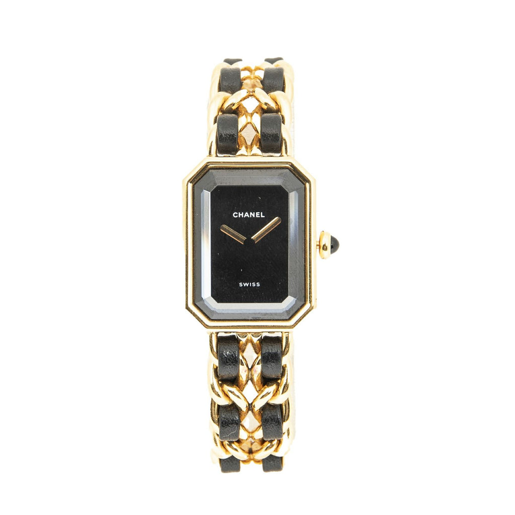 Chanel Premier Black Gold Plated Bracelet