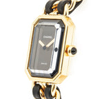 Chanel Premier Black Gold Plated Bracelet — view 2