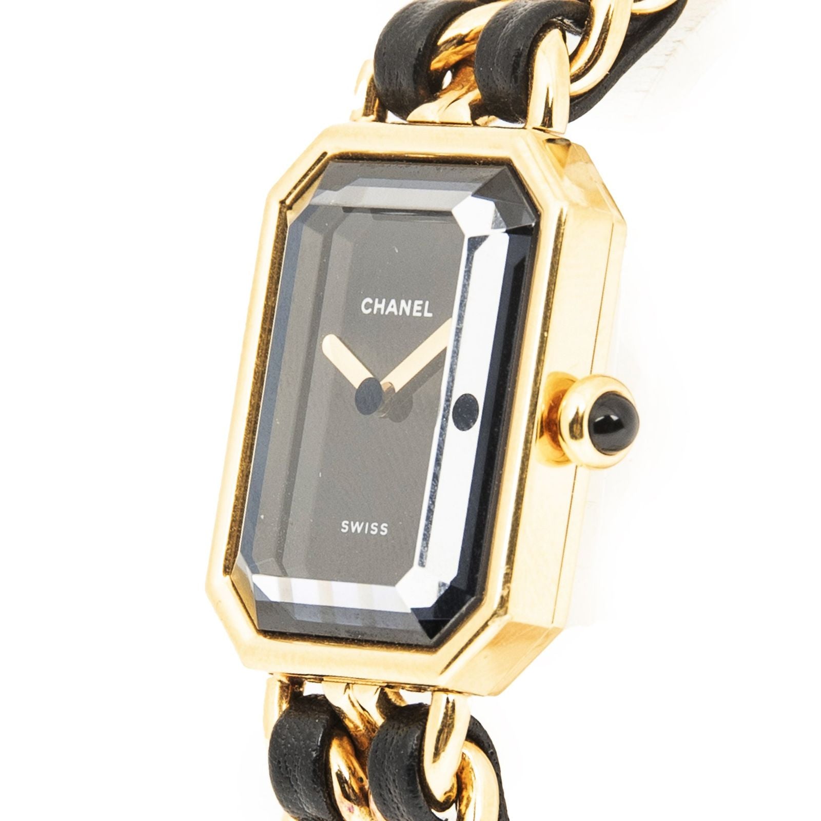 Chanel Premier Black Gold Plated Bracelet — view 2