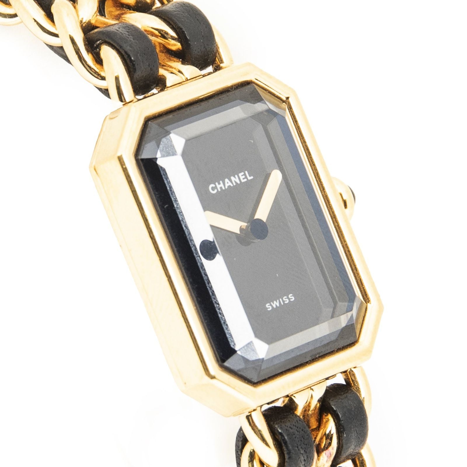 Chanel Premier Black Gold Plated Bracelet — view 3