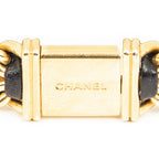Chanel Premier Black Gold Plated Bracelet — view 5