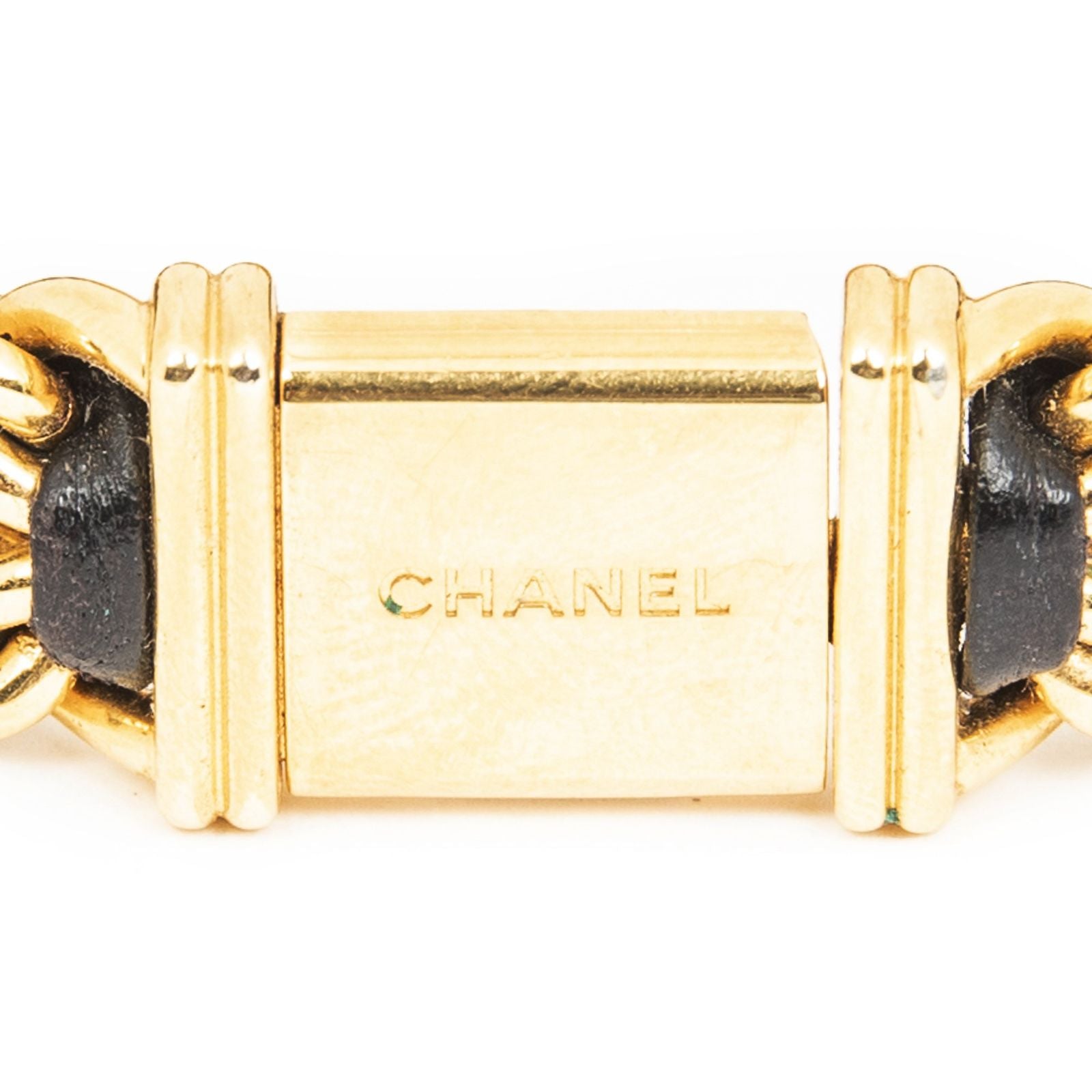 Chanel Premier Black Gold Plated Bracelet — view 5