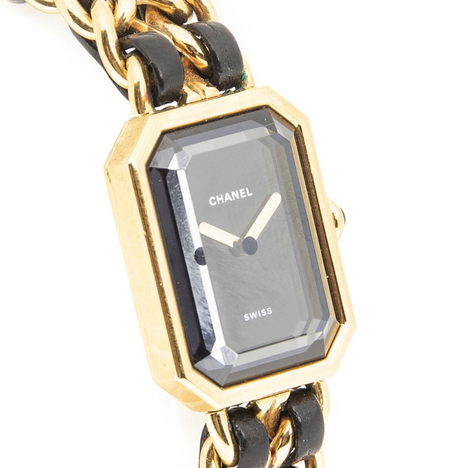Chanel Premier Black Gold Plated Bracelet — view 3