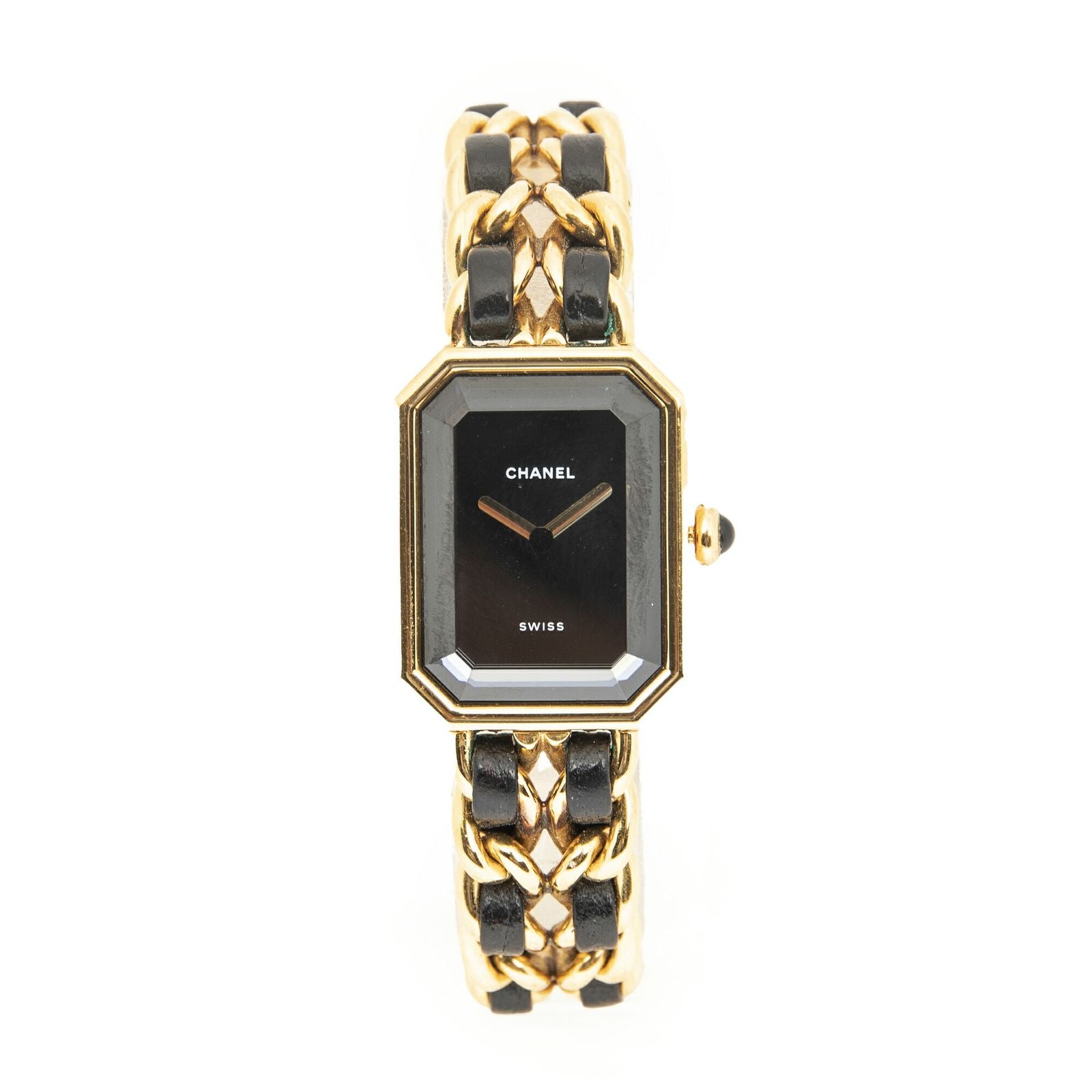 Chanel Premier Black Gold Plated Bracelet