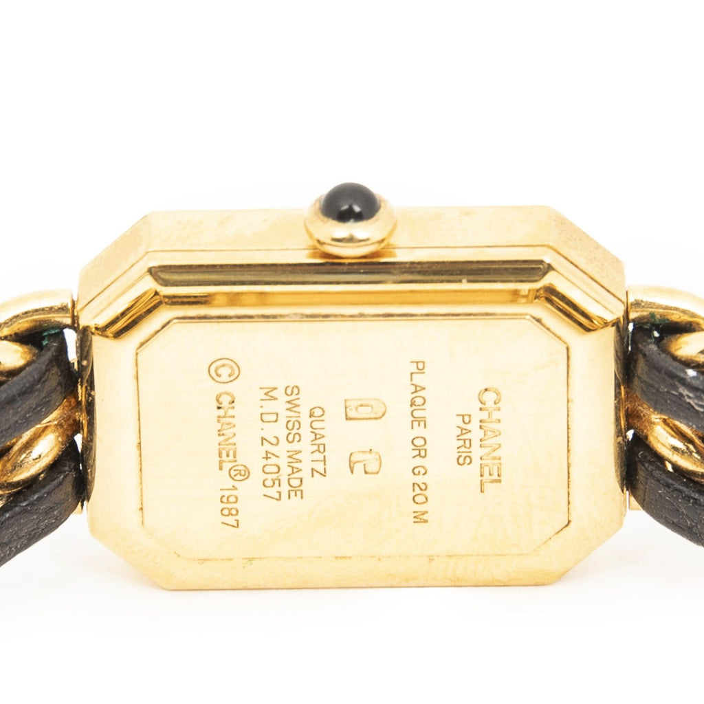 Chanel Premier Black Gold Plated Bracelet — view 4